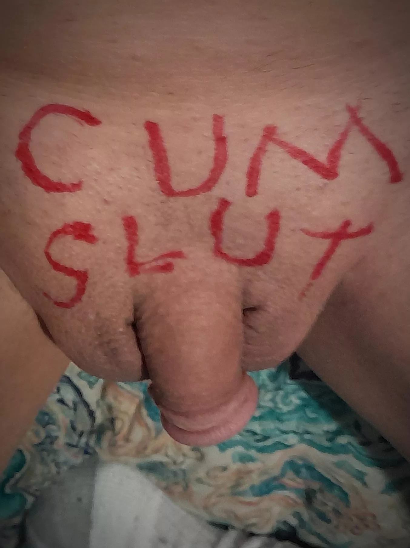 slut here