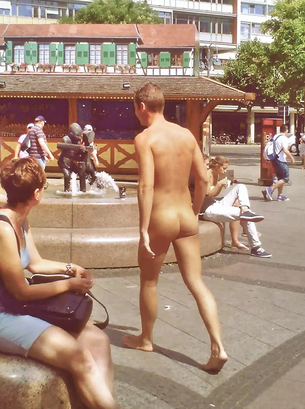 Taking a stroll in the center of Berlin