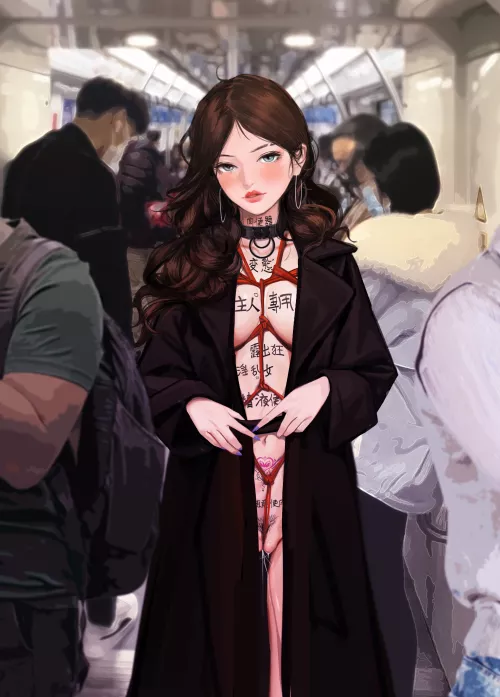 Tha's how i like my slaves to go out in public