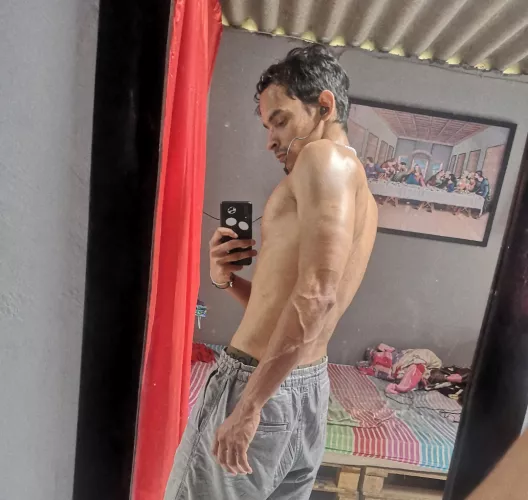 that veins going to explode