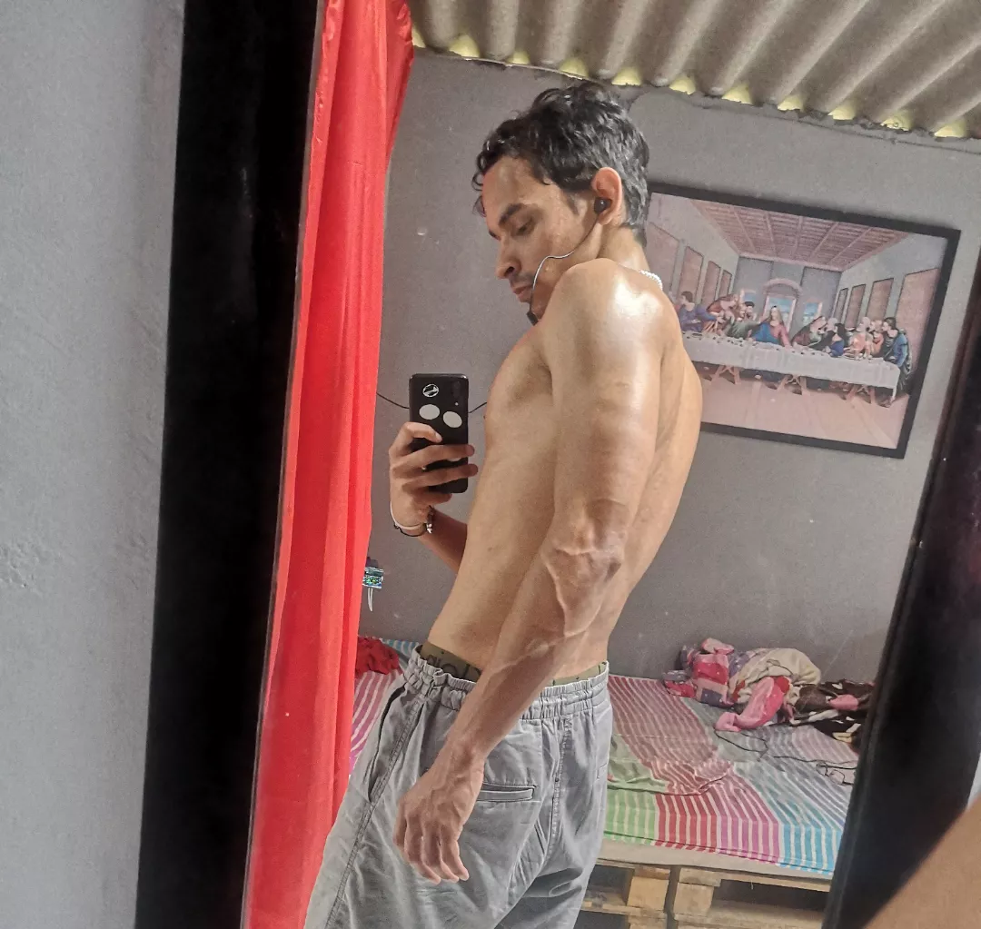 that veins going to explode