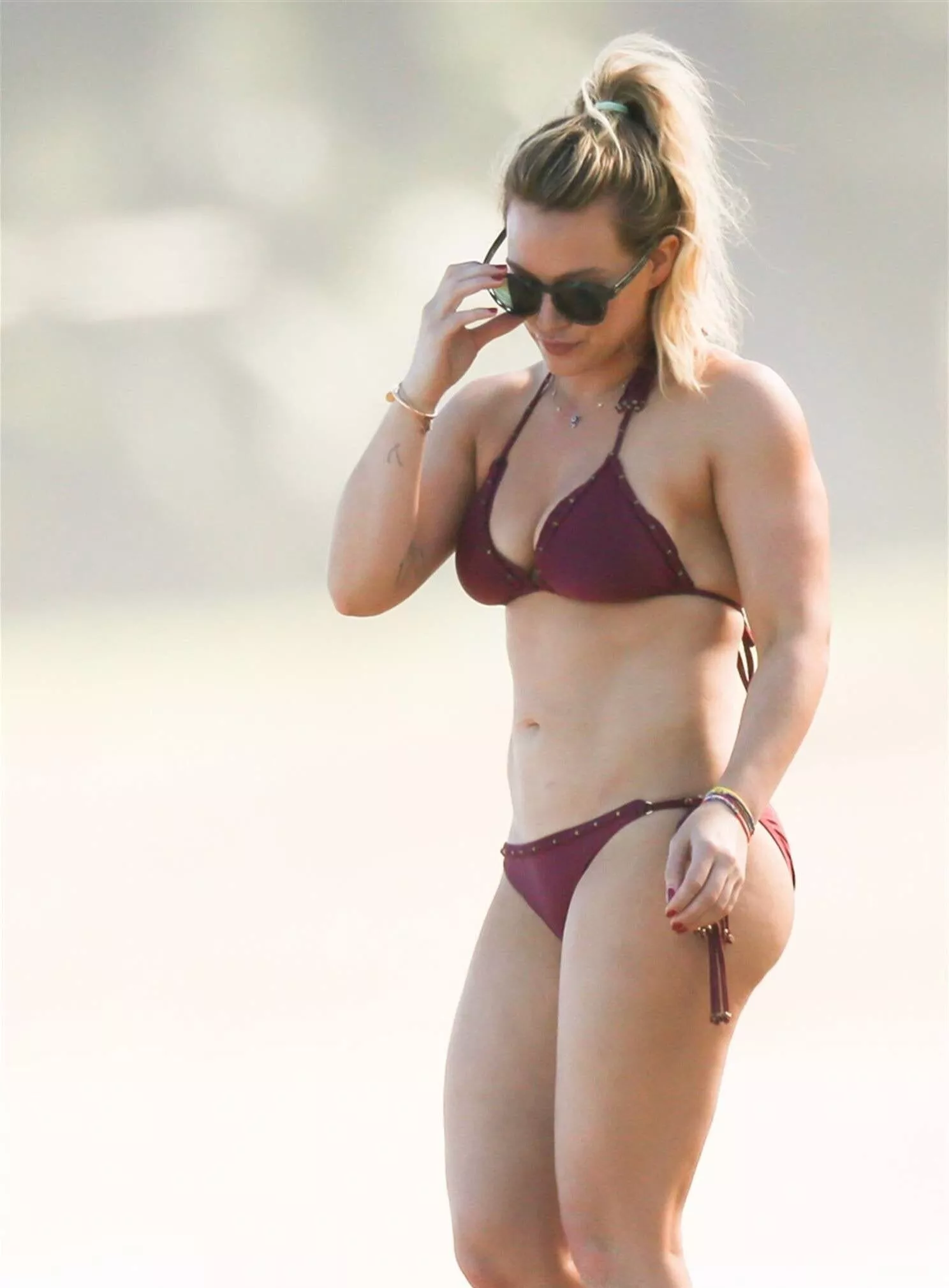 The glorious Hilary Duff in a beautiful bikini.