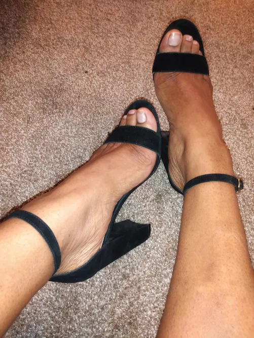 Thicker heels for a cute look