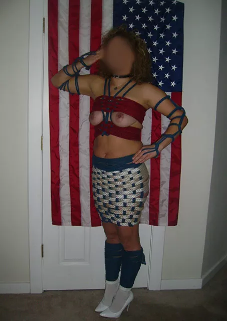 We send a salute, in rope, to our veterans. We honor and appreciate all you did, all the sacrifices by you and your family!