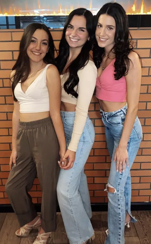 Which black haired girl are you taking?