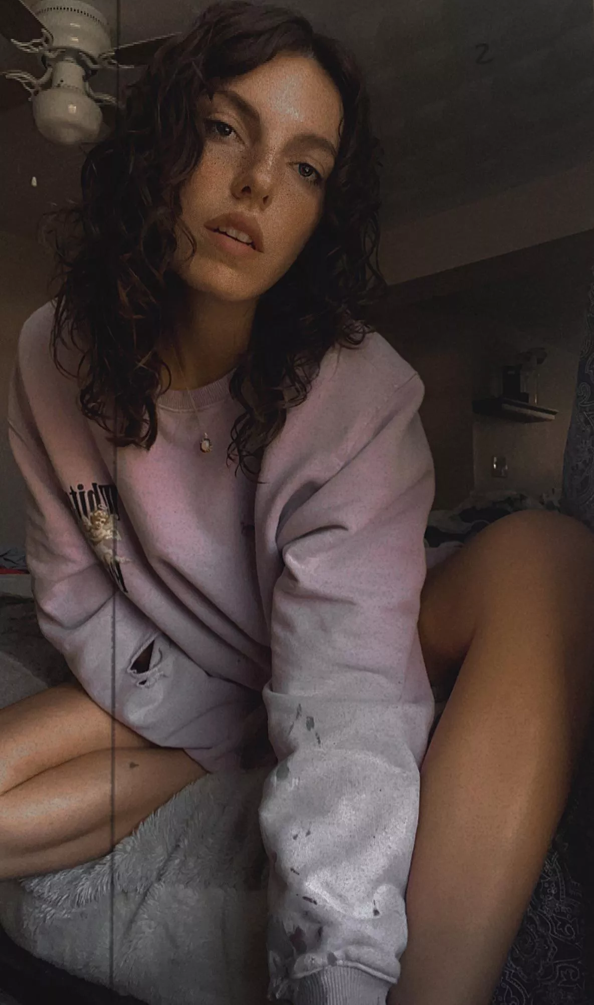 would this brunette distract you