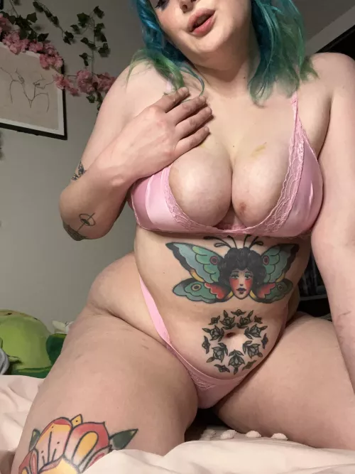 You make me feel butterflies in my tummy