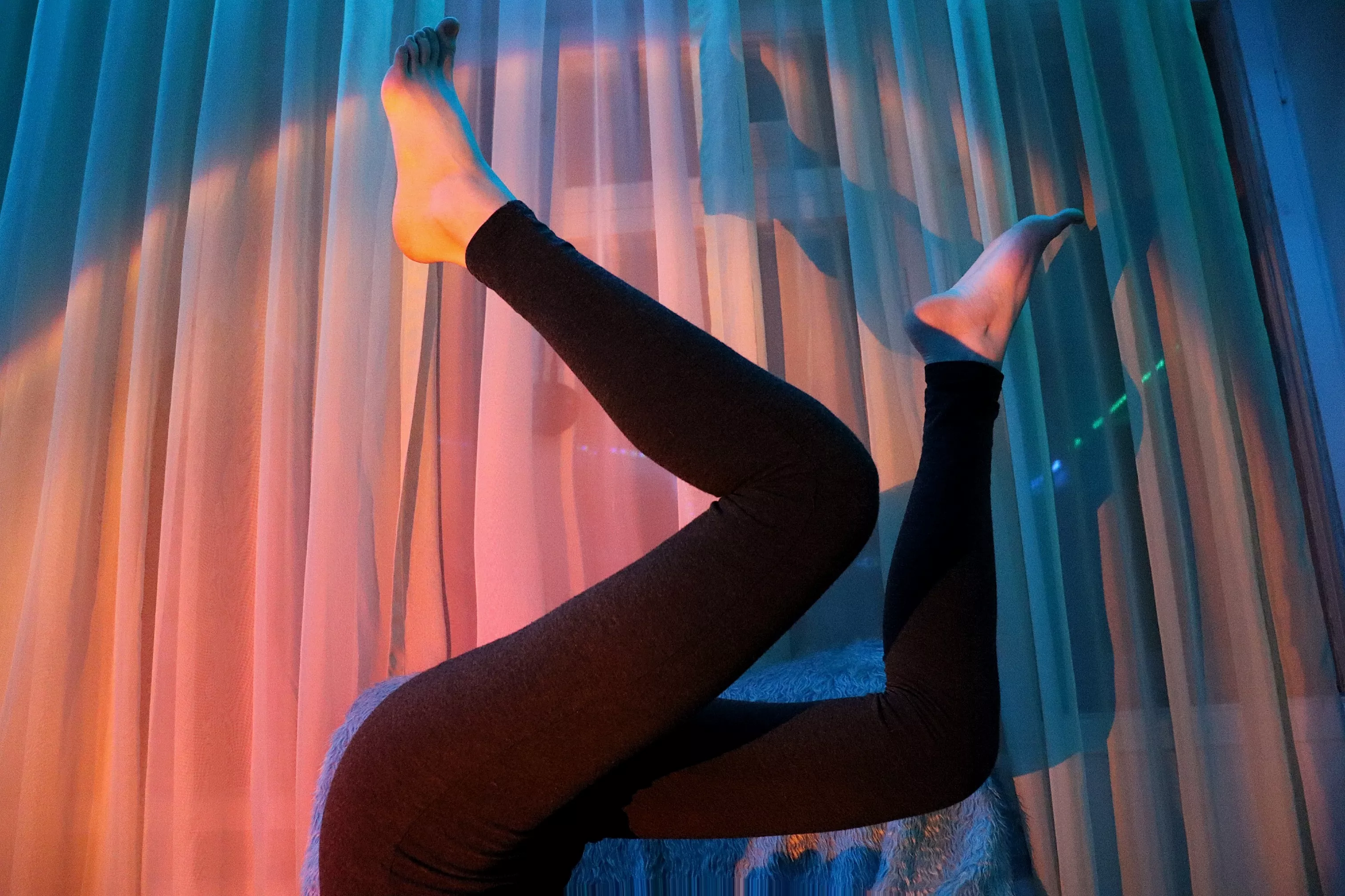 A little yoga and sweet fingers for you