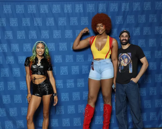 Aspiring wrestler Cleo Aunjoli (6'6