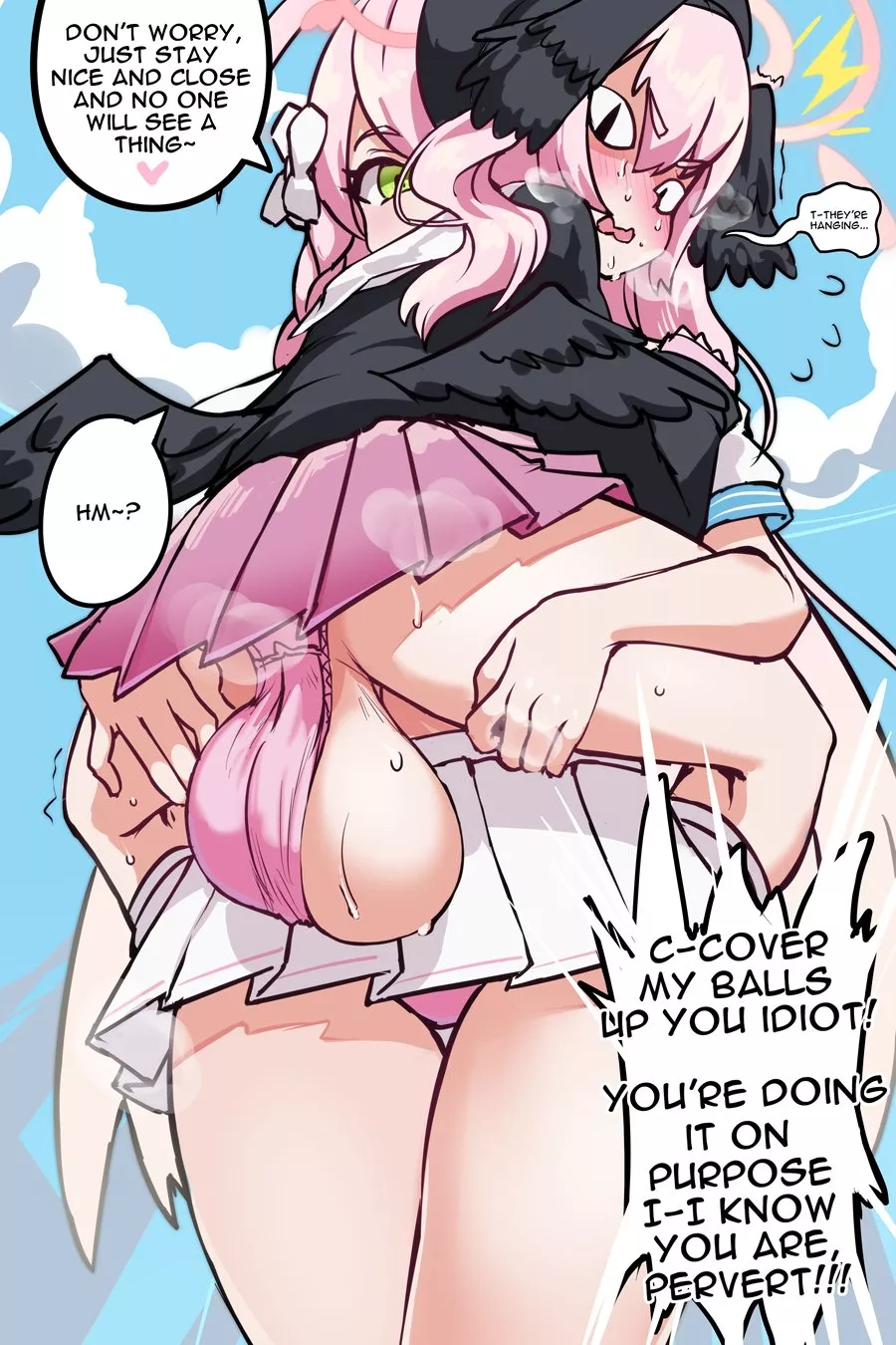 Balls as beautiful as hers deserve to hang freely