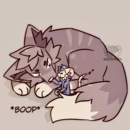 Boop ~ art by me @maiathoustra