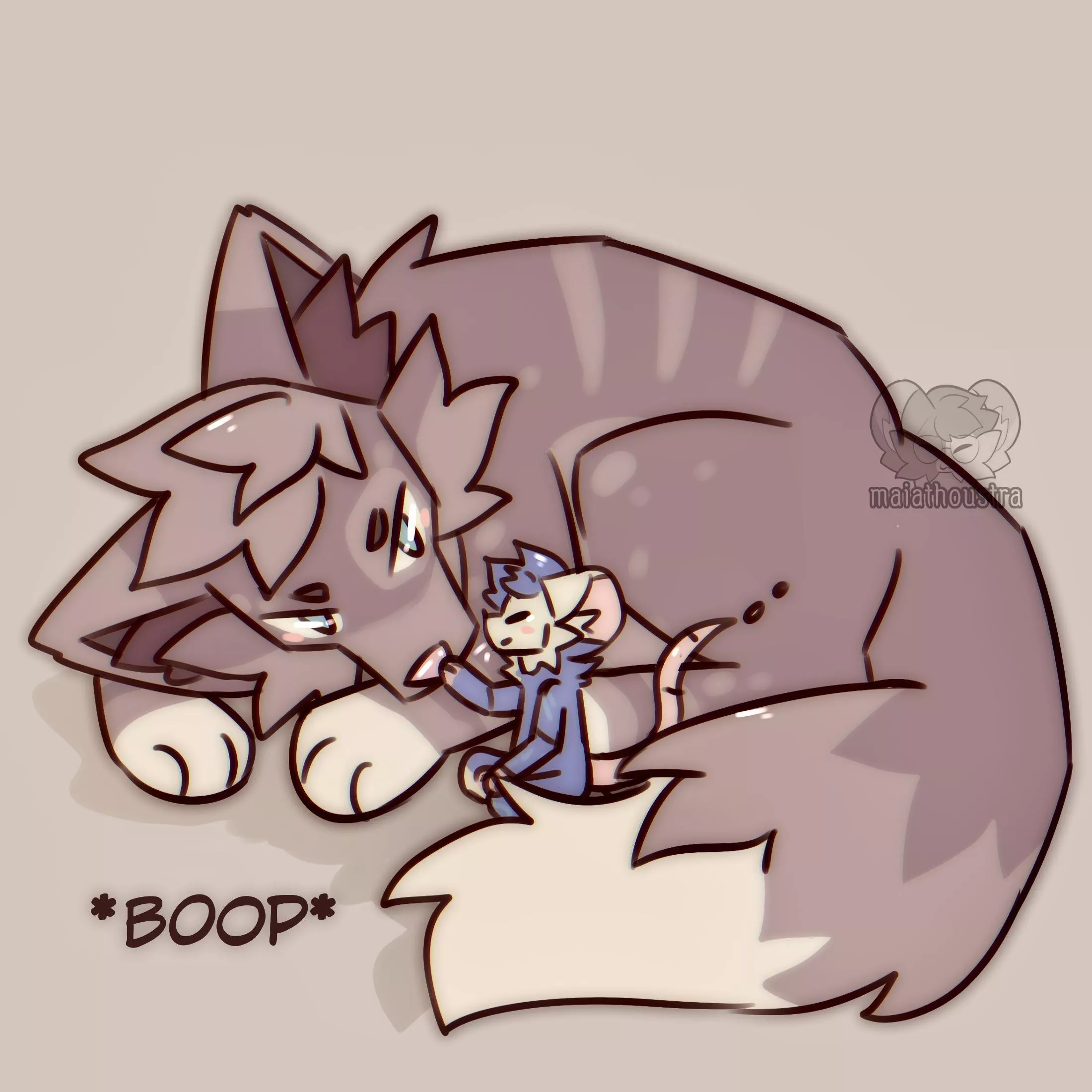 Boop ~ art by me @maiathoustra
