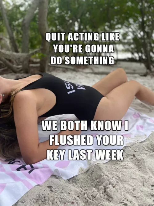 But don't worry I have other plans for you and the mess I'm about to make with monster dick over here