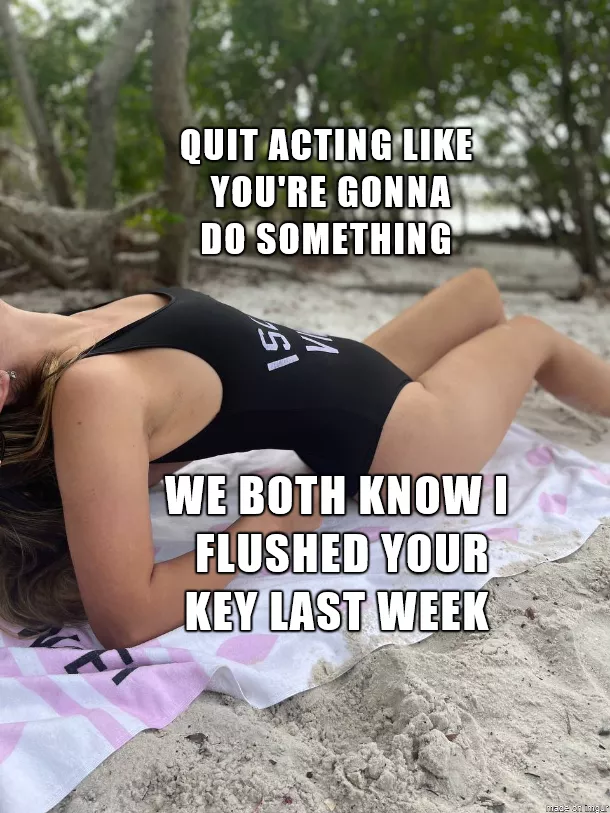 But don't worry I have other plans for you and the mess I'm about to make with monster dick over here