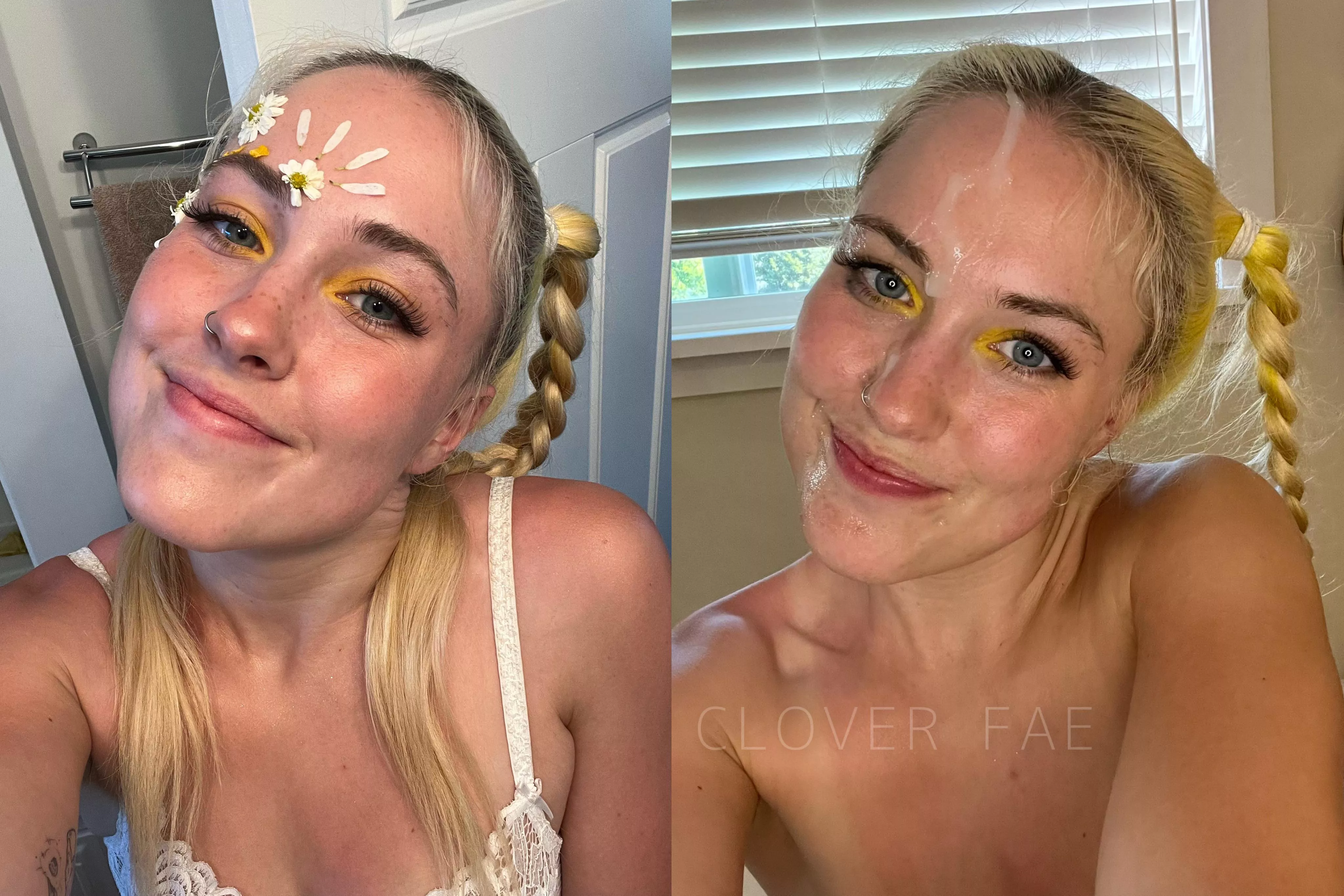 Can’t decide if I look prettier before or after