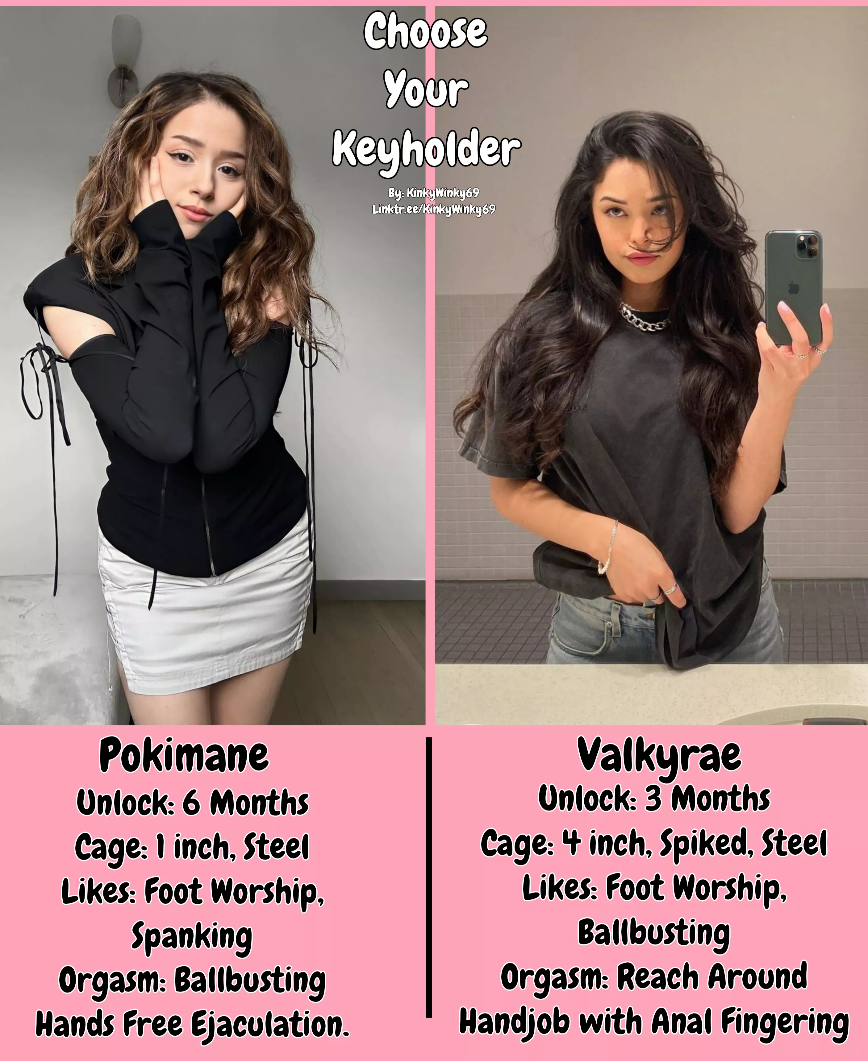 Choose Your Keyholder - OfflineTV Edition 1 ft. Pokimane & Valkyrae