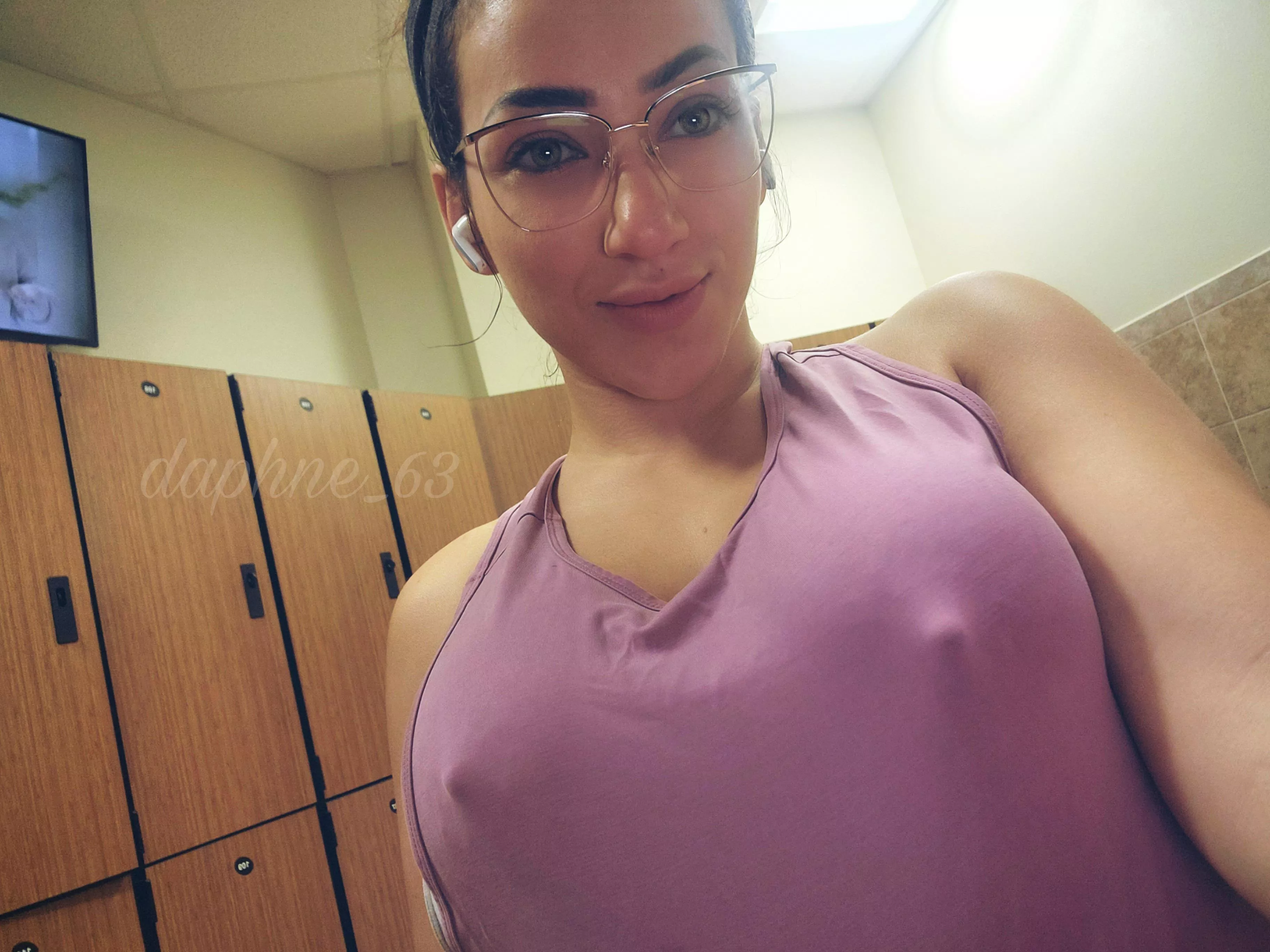clearly my titts are excited about this workout...would you like to join me for some stretches?