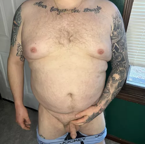 Dad bod and tattoos -