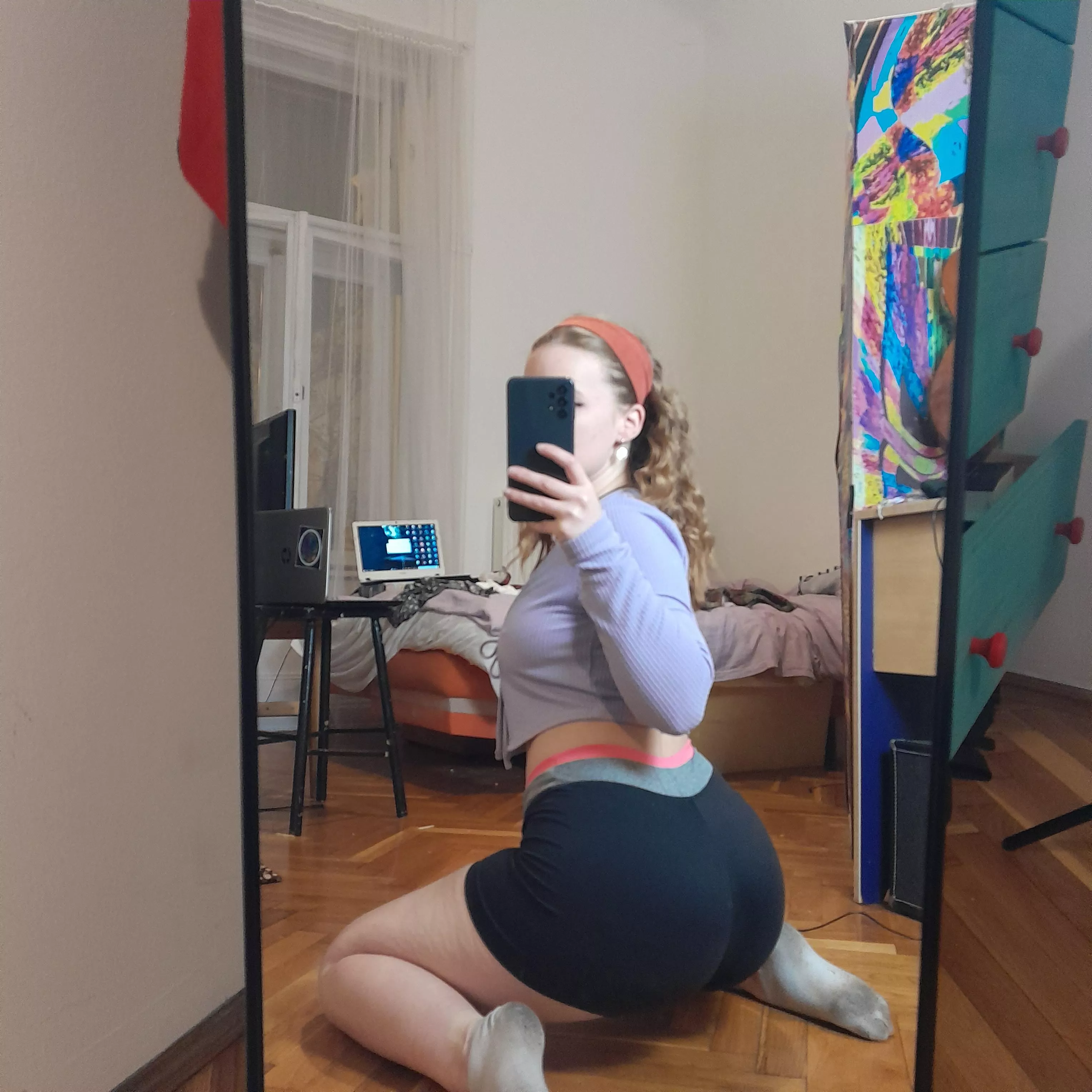 Dirty mind... with my socks to match