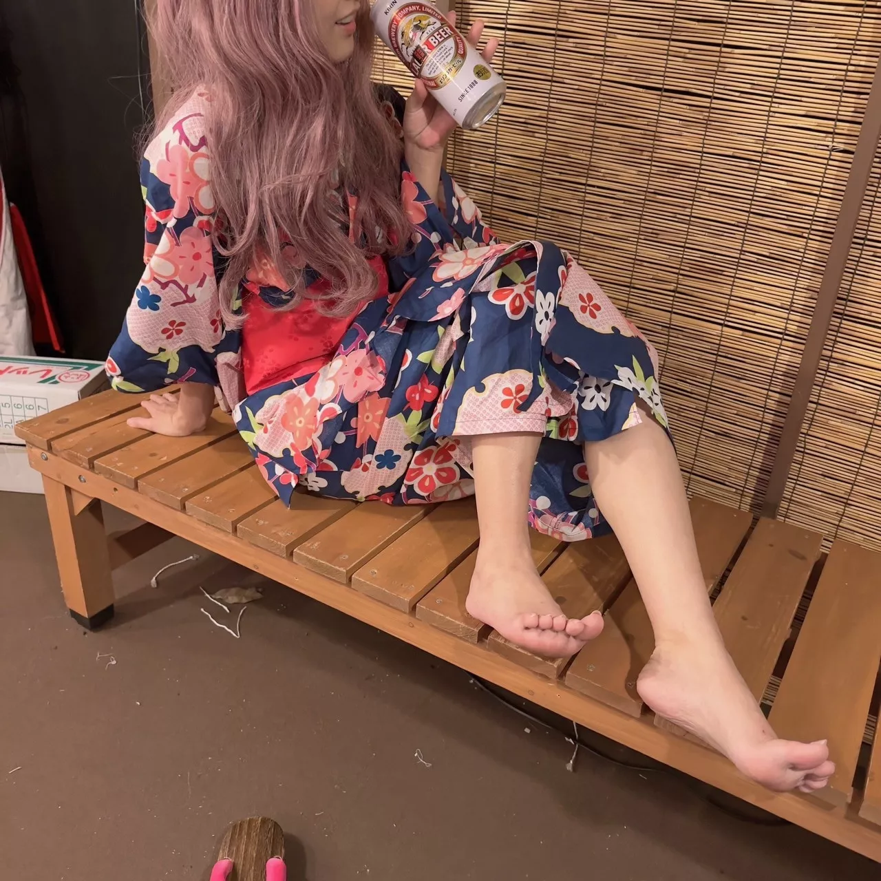 Do you like my Japanese feet?
