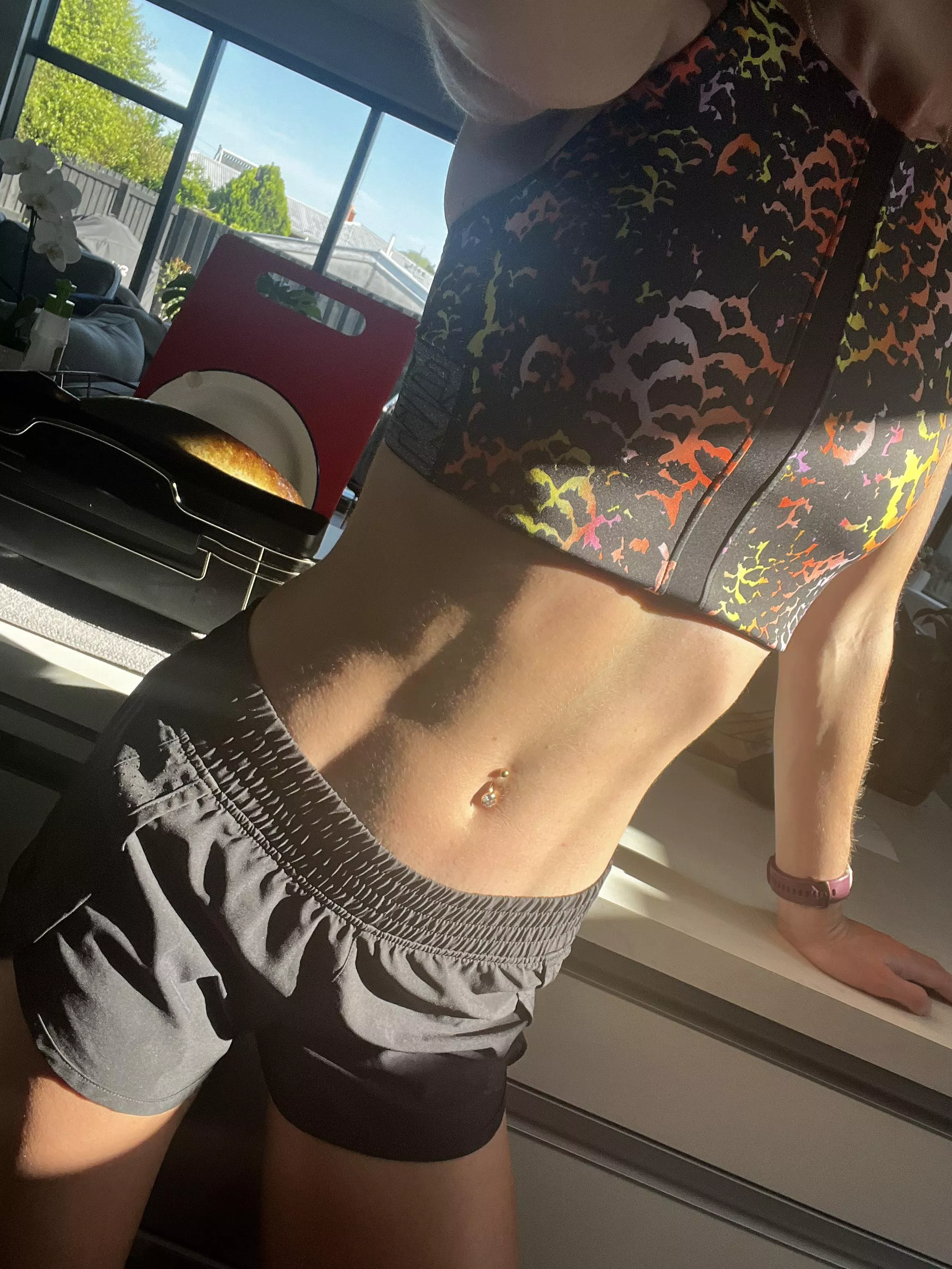 Early morning run gets the early morning glow ☀️