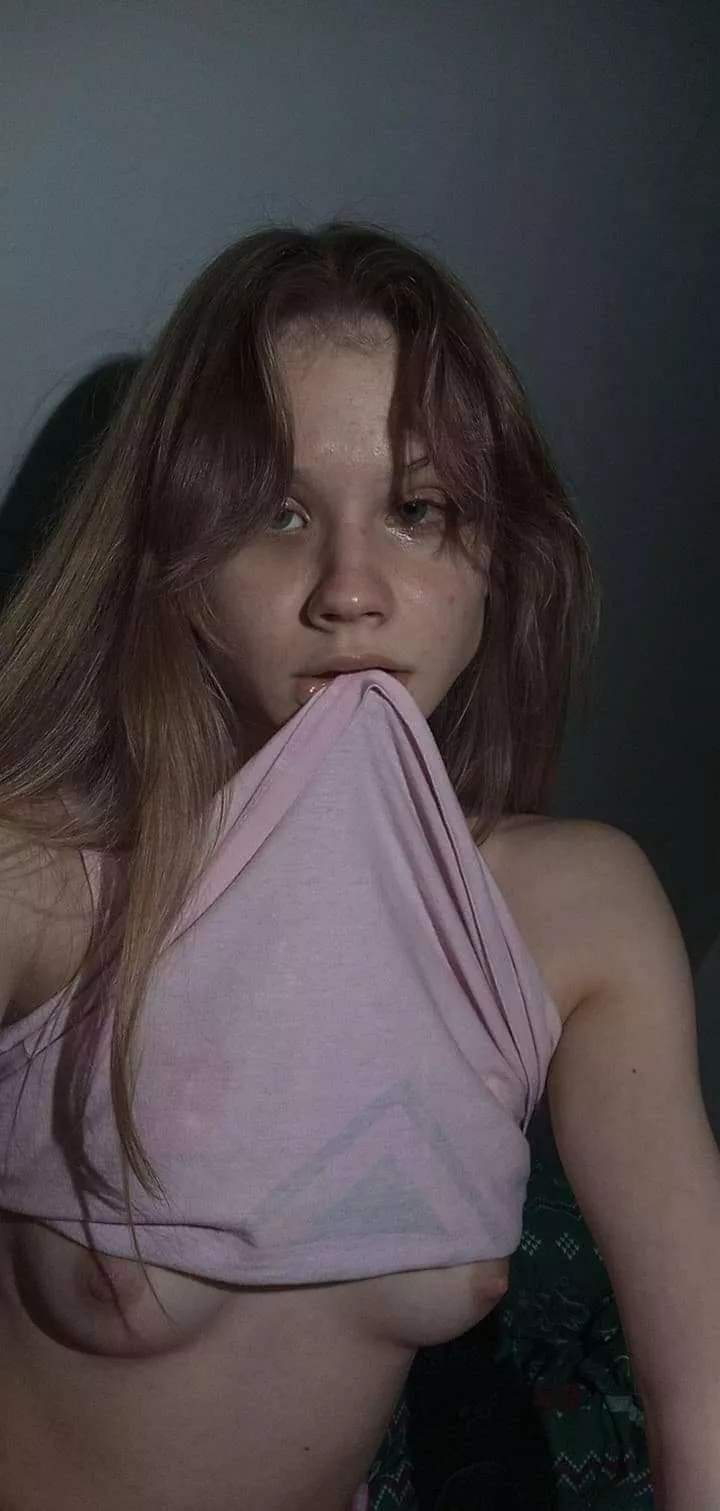 Flashing cute titties