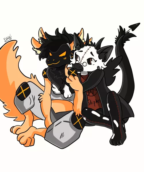 Friendship hug <3 request finished for InformalMirror4890 (Fuuki).