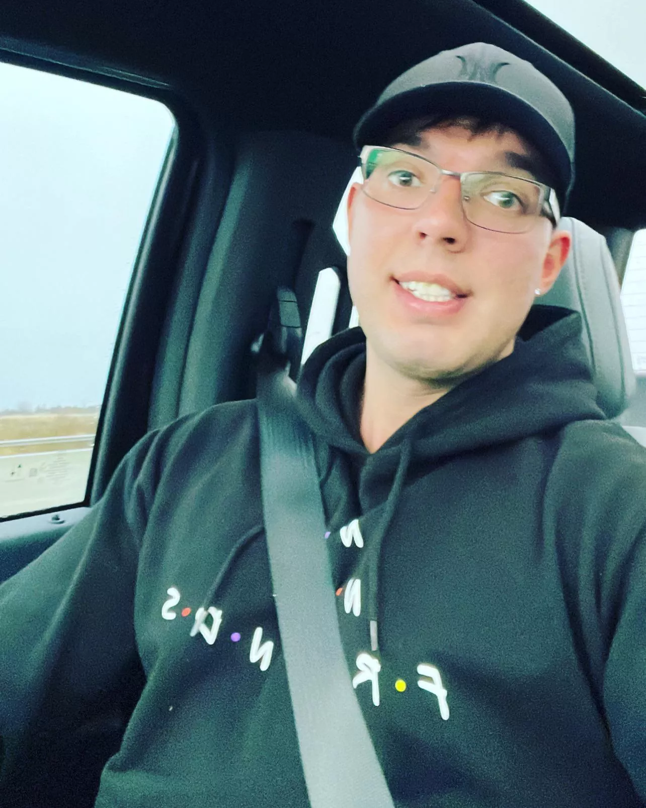 Gone out for a little drive alone.