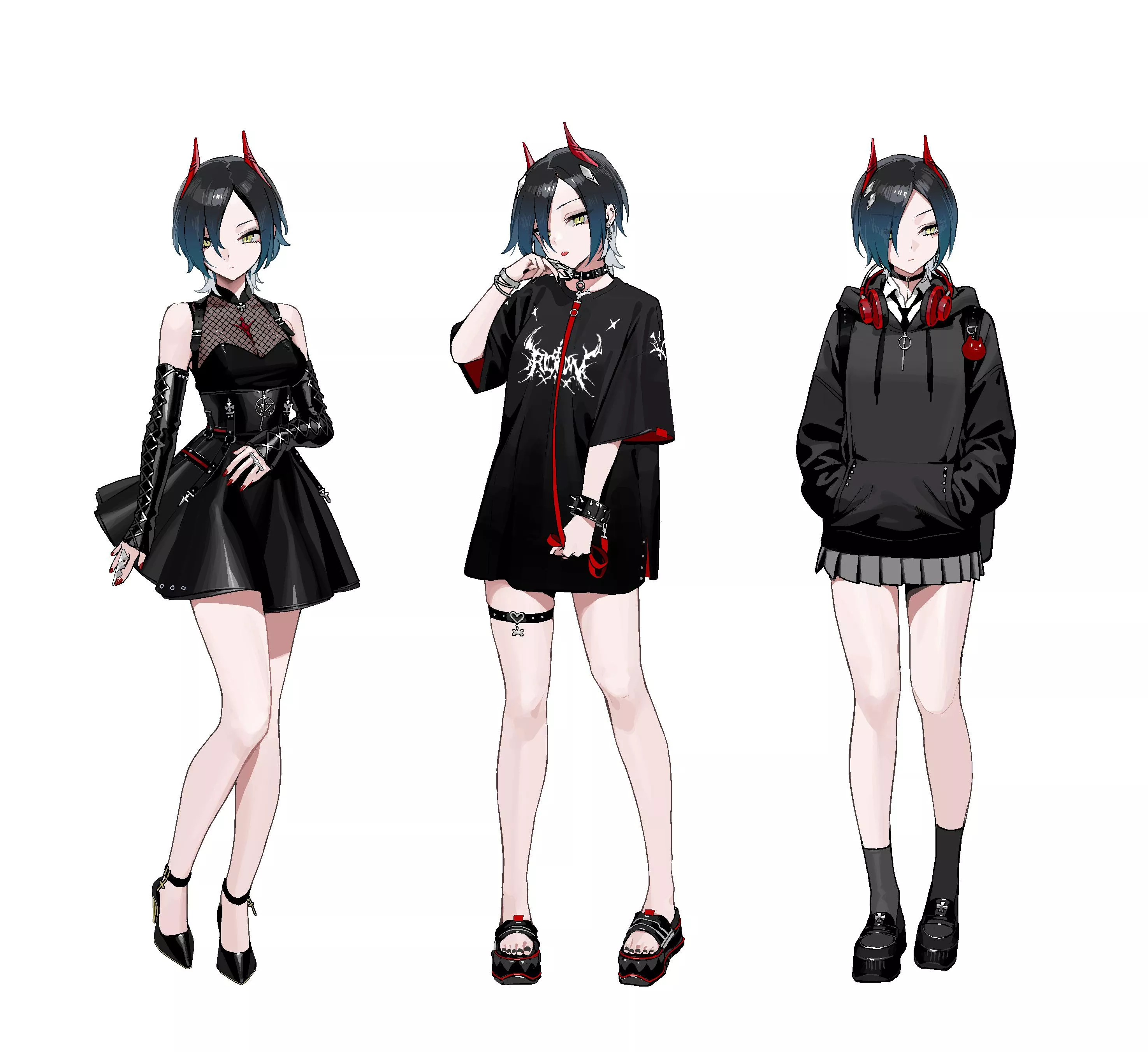 Goth fashion outfits