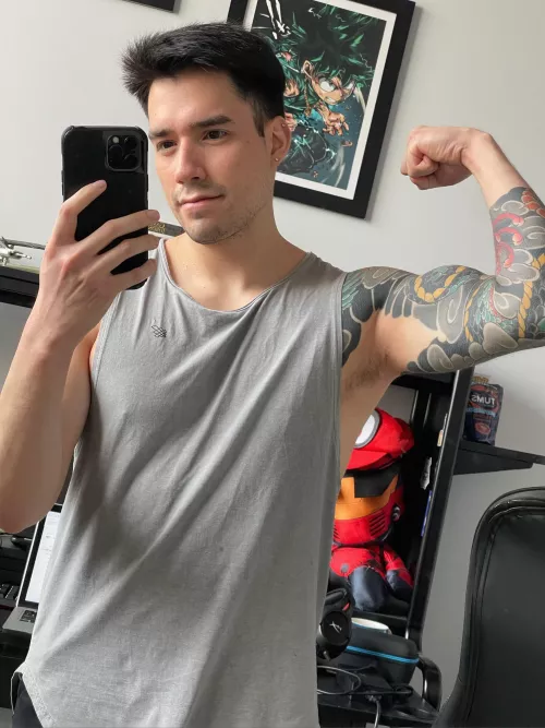 Happy i’m making some progress at the gym