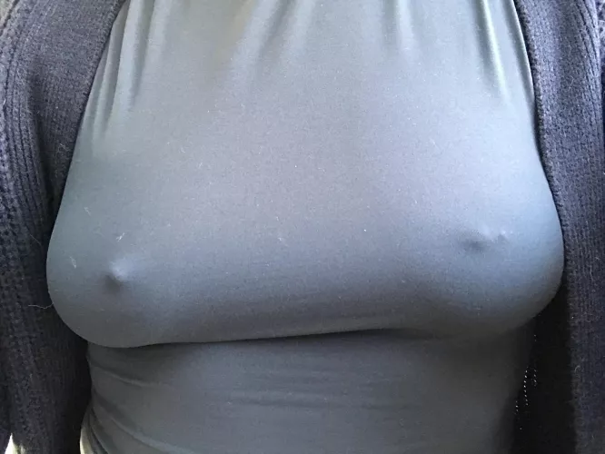 Happy Sunday- time to go shopping braless