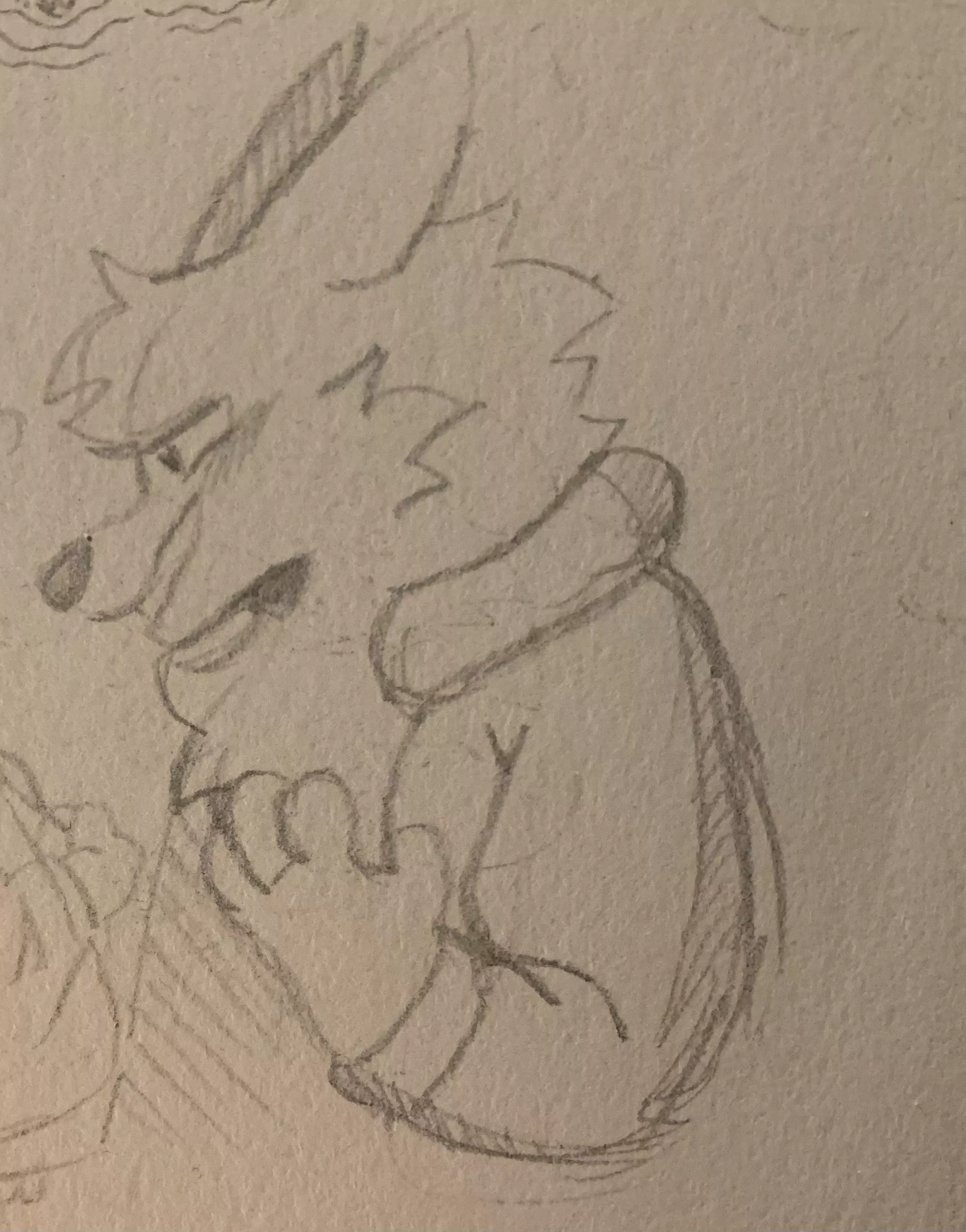 I haven’t drawn with a pen in a long time