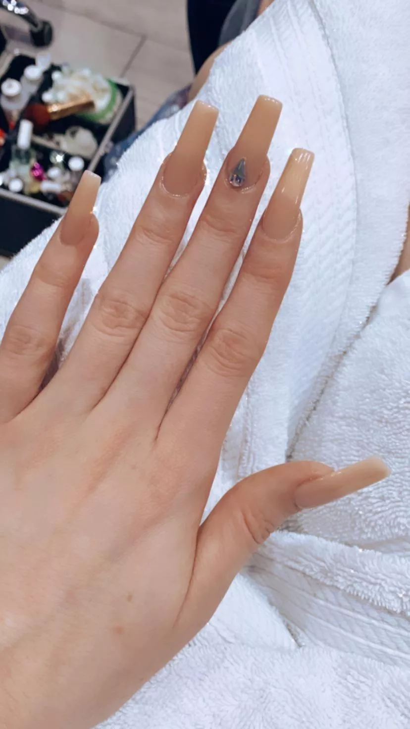 I keep my nails long to make you weak for me.