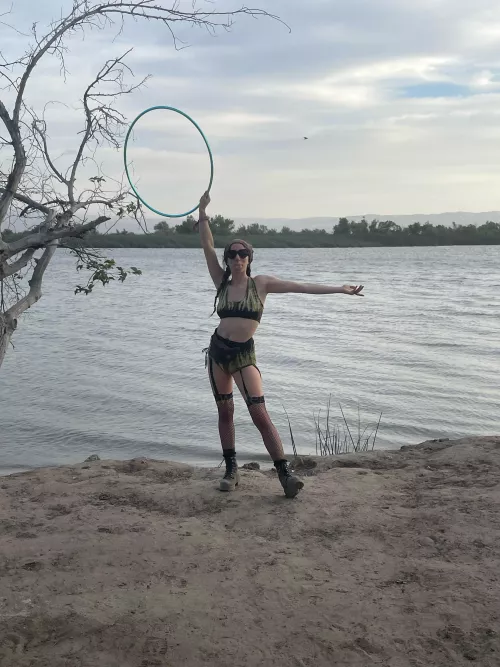 I love hooping at festivals