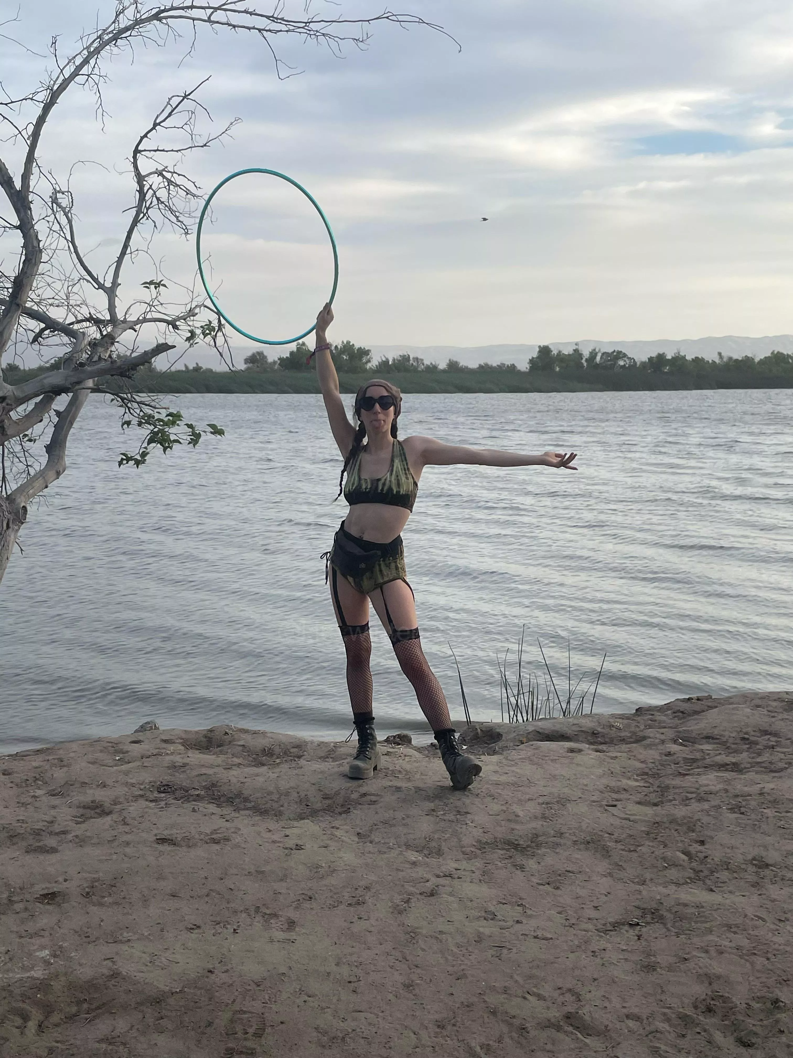 I love hooping at festivals