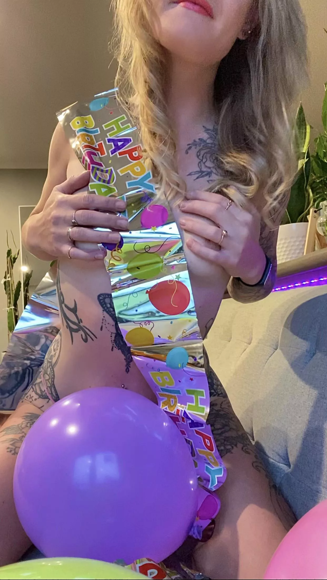 It’s my birthday!! Let’s masturbate!! .. I mean celebrate!