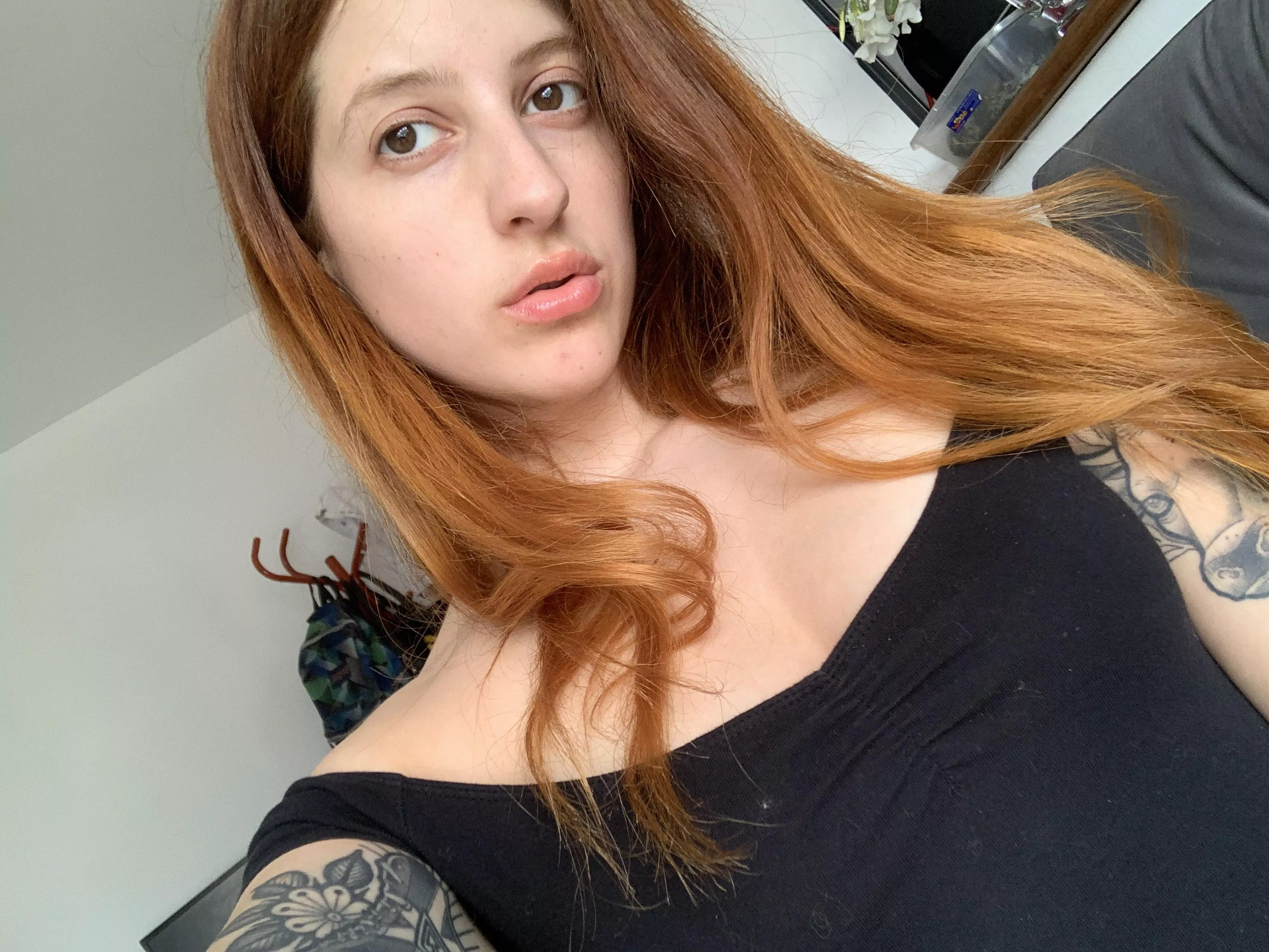 Just your tattooed redhead girl from the next door