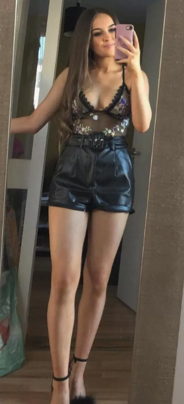 Leather Shorts