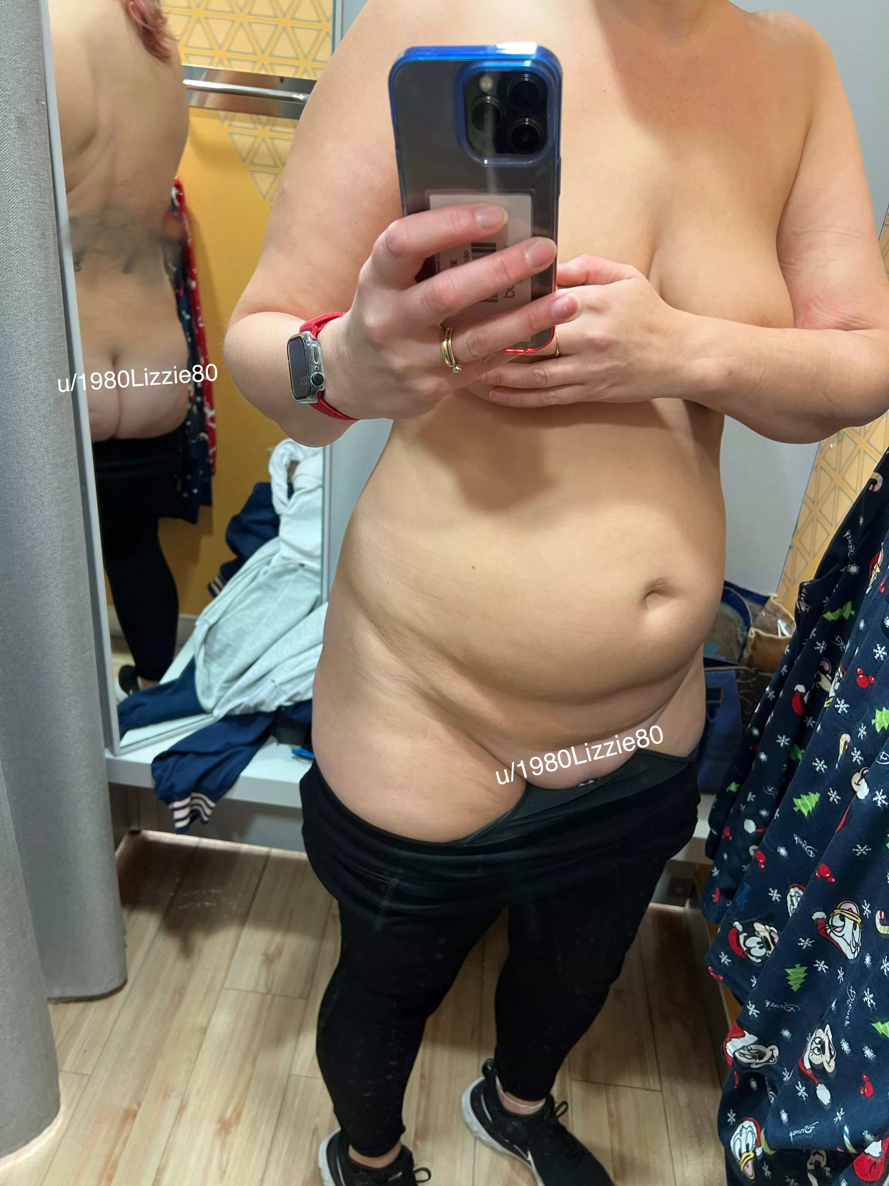 Love taking photos in the changing rooms