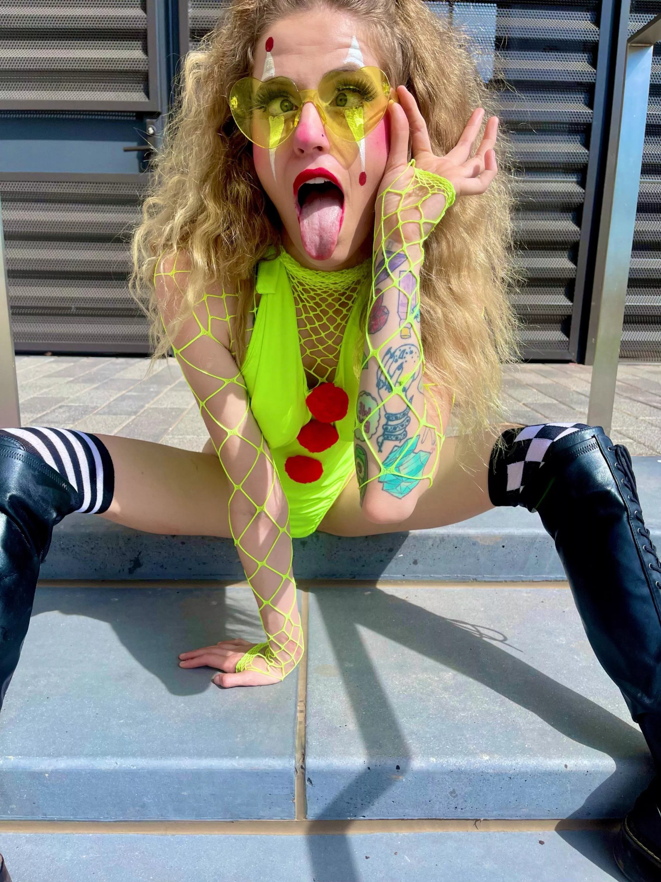 Make my makeup run down my cheeks…😈