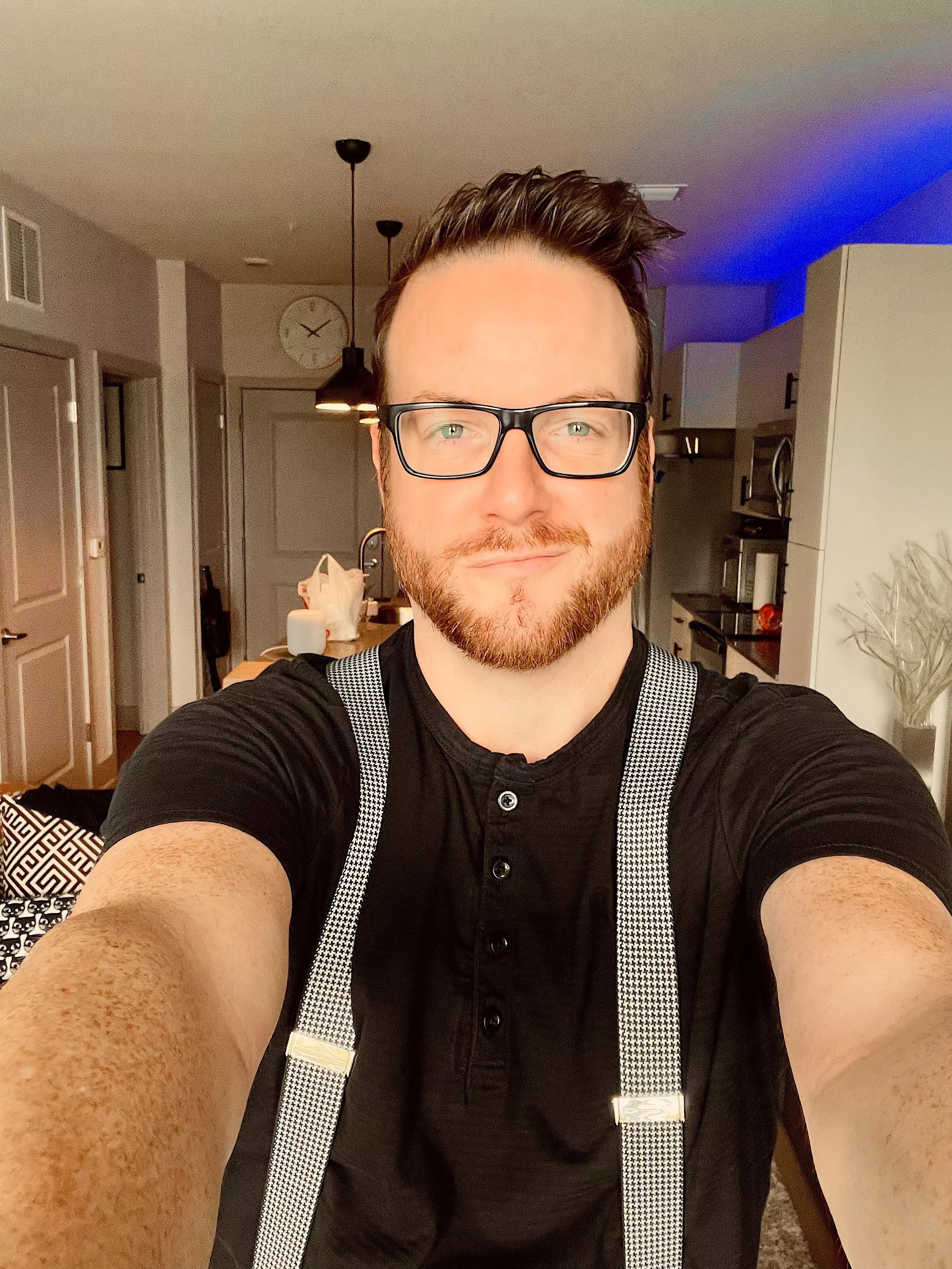 My first time participating in No-shave November 🪒