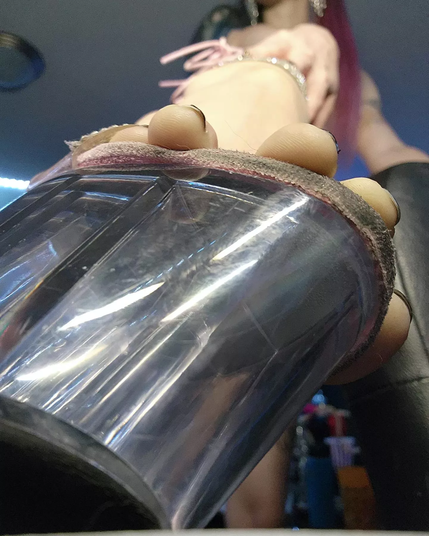 My heels need cleaning 👅