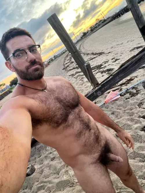 Naked at the beach :)