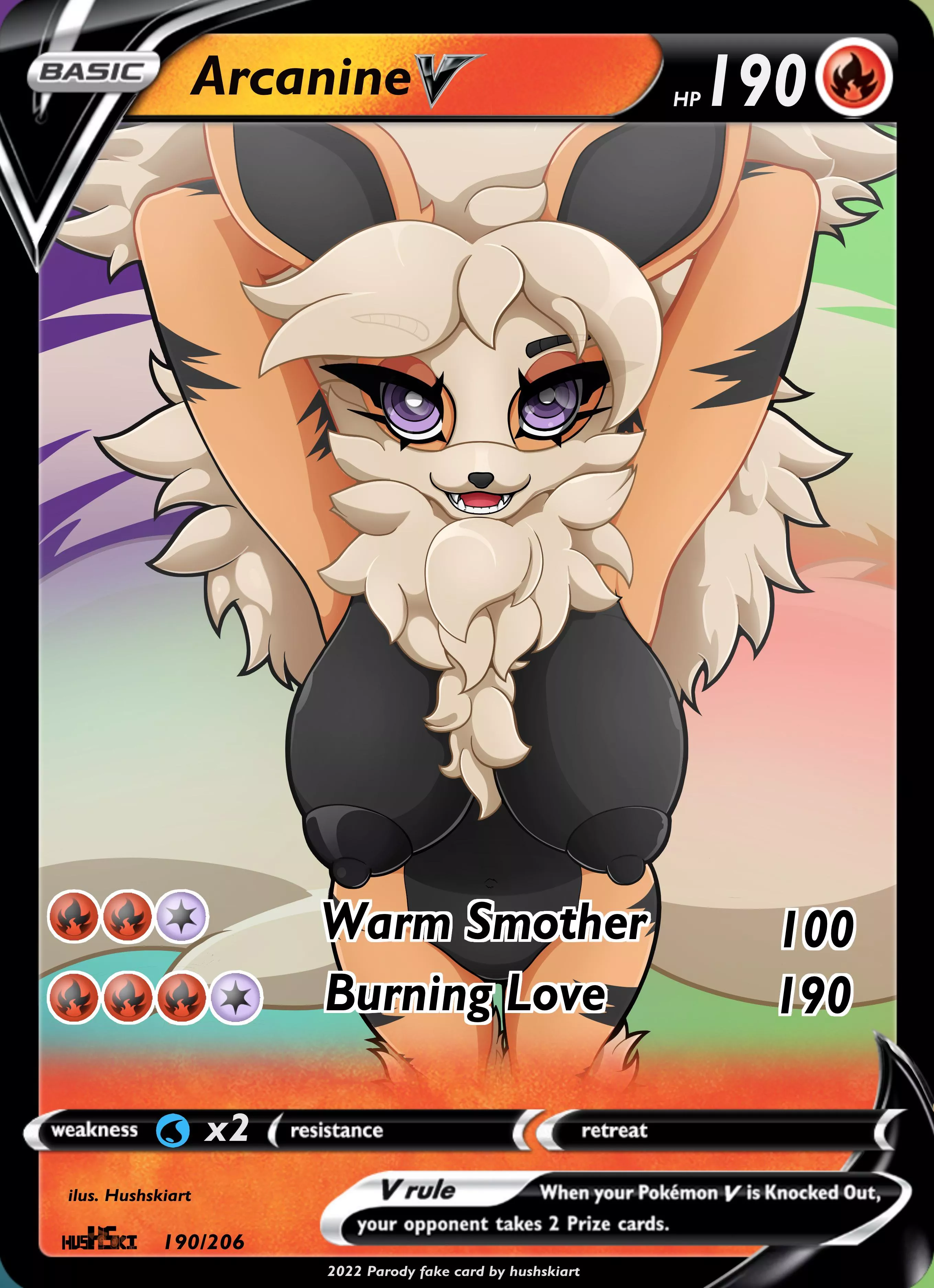 Neat Arcanine card