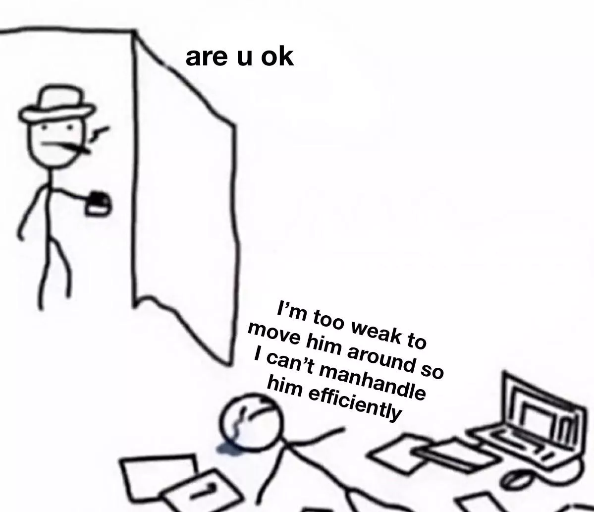 Non-buff Domme struggles