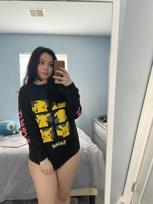 Nothing underneath this pikachu [F]