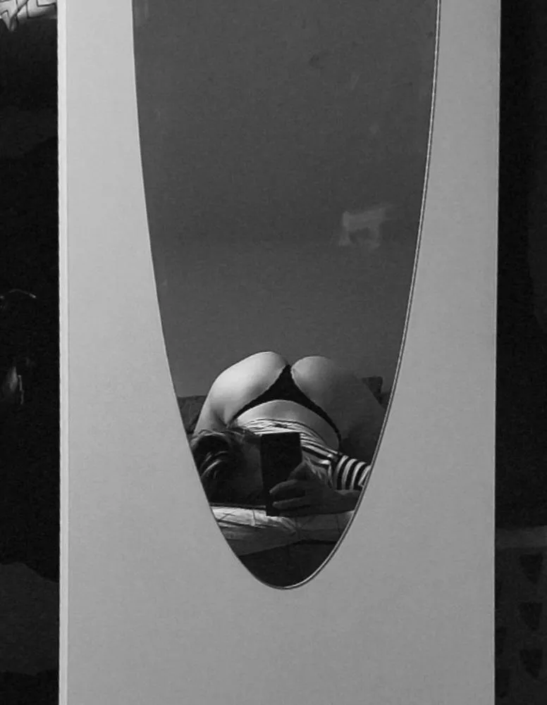 Now imagen you behind me