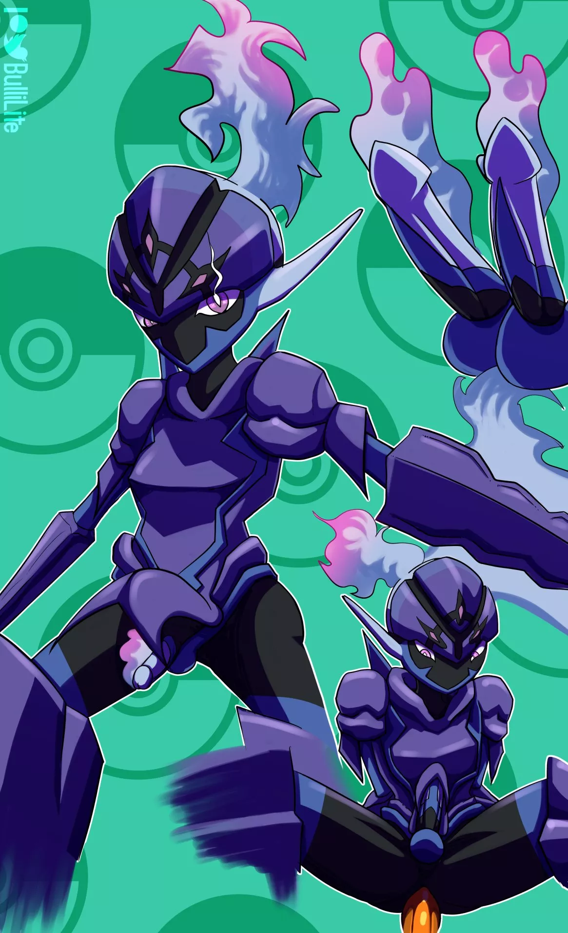 (OC) Ceruledge is such a Femboy