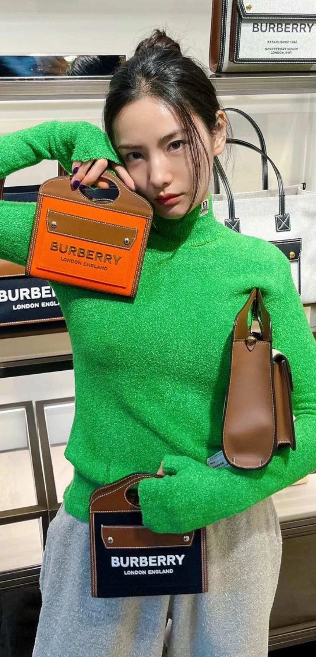 perky nana (orange caramel)