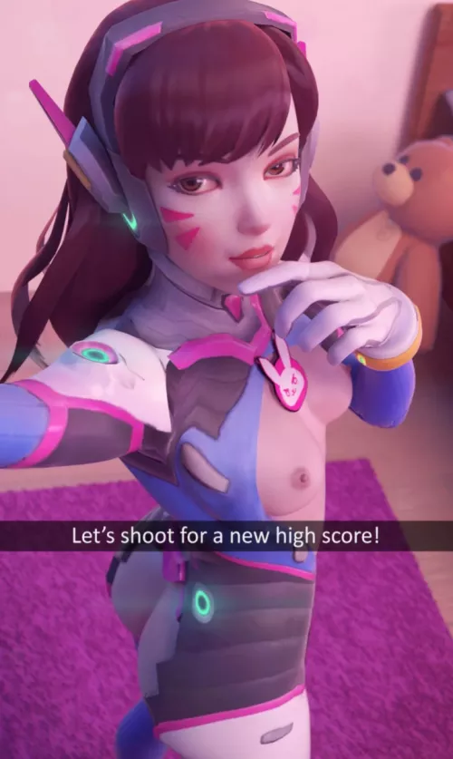 POV D.va sends you a snap